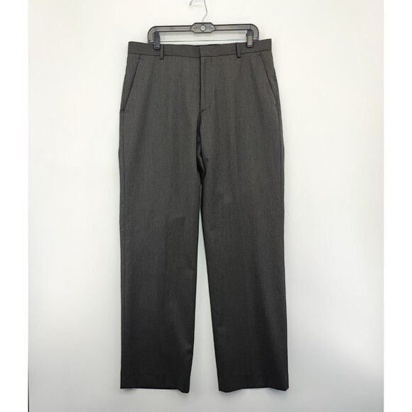 J Crew Men's Lightweight Gray Wool Pants Classic Fit Size 35X32 - Picture 1 of 10